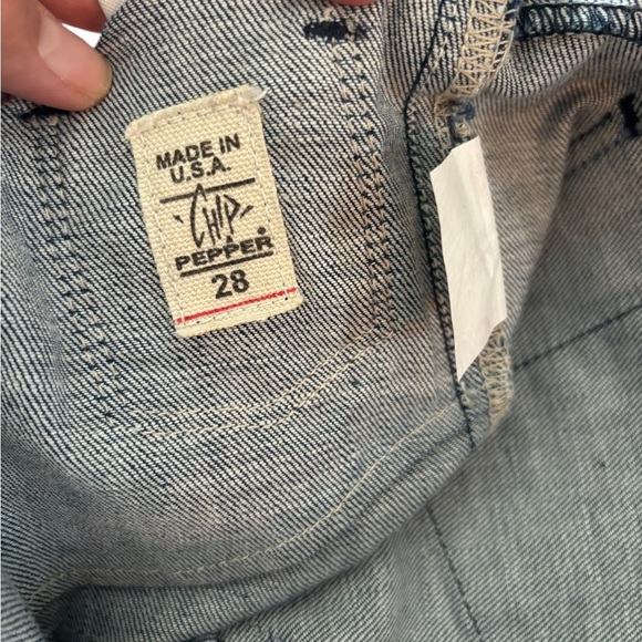 Vintage Chip & Pepper La-Cal Women’s Low Rise Skinny Jean Size 28 Zipper closure - Picture 8 of 8